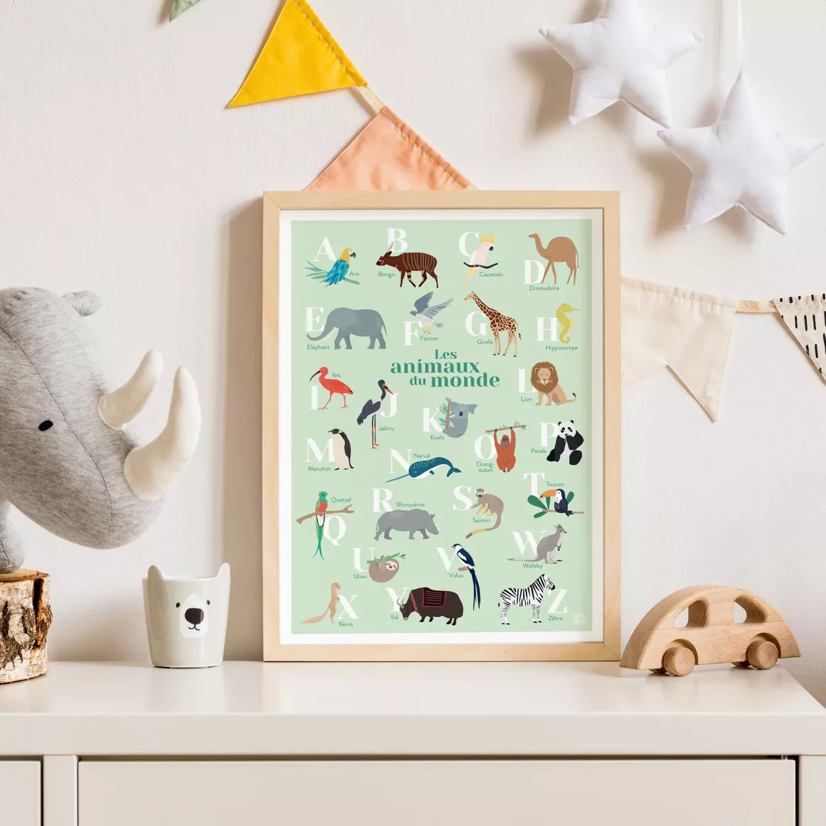Abécédaire des Animaux du Monde - Papier curieux