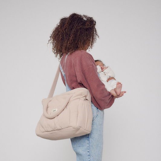 Sac à langer "Comme un bonbon" - Crème - Bebel