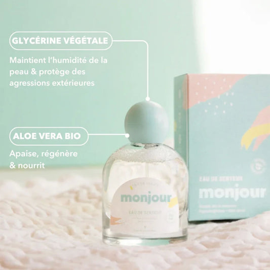 Eau de senteur dès la naissance - Monjour