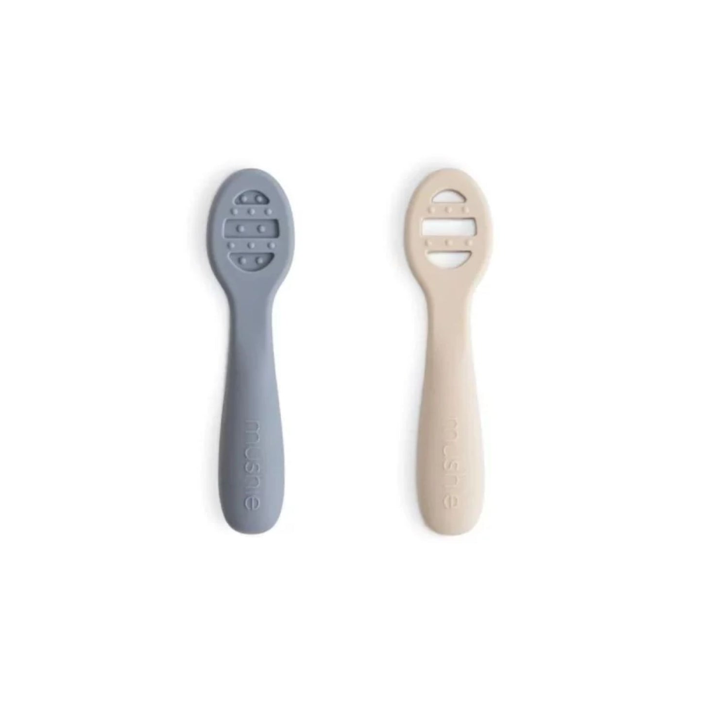 Lot de 2 cuillères d'apprentissage - Mushie