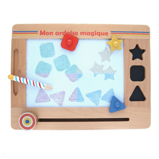 Ardoise Magique en bois - Le Petit Souk