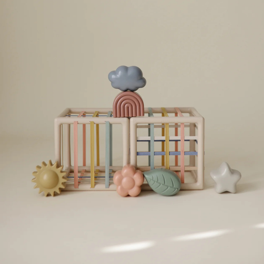 Boîte à formes élastique – Mushie