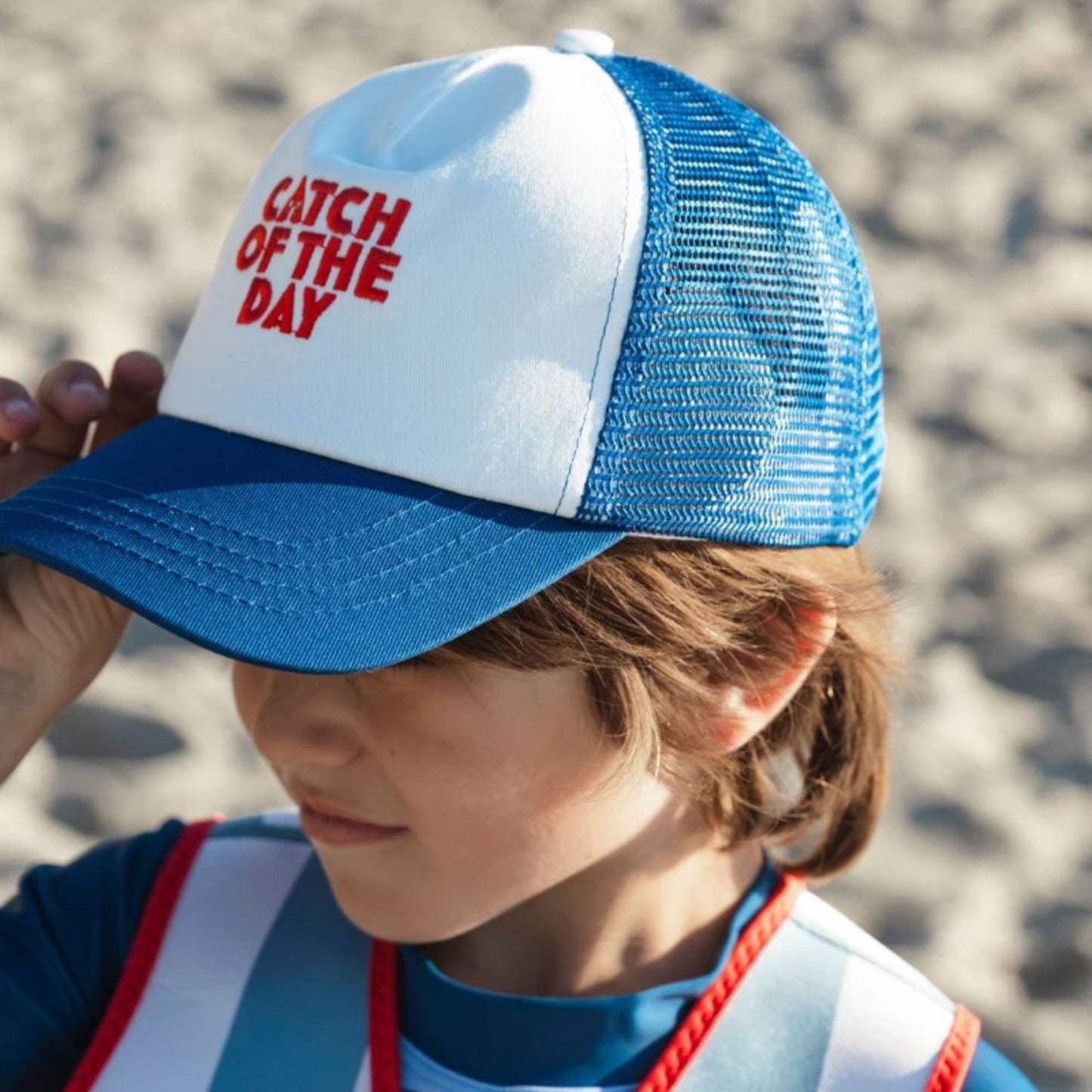 Casquette enfant Trucker "Catch of the Day" - Swim Essentials
