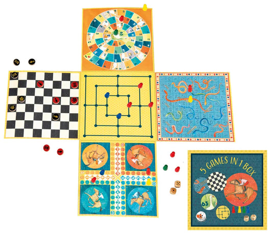 Coffret 5 jeux en 1 – Egmont Toys