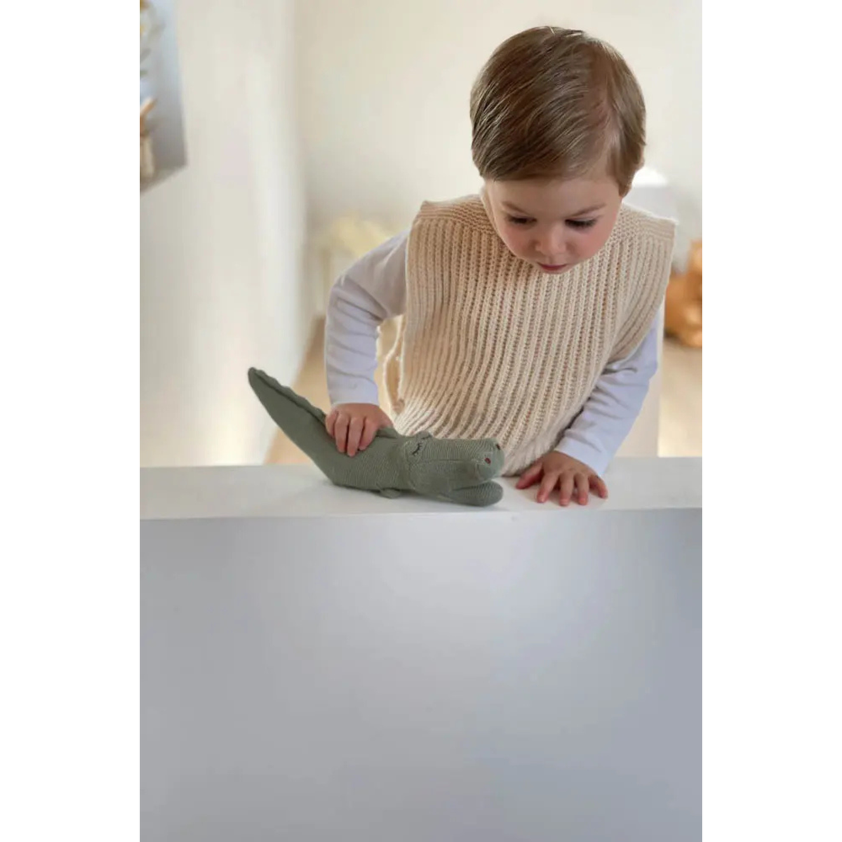 Croc le crocodile en tricot – Egmont Toys