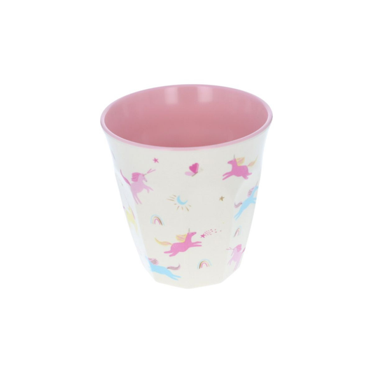 Grand verre en mélamine Licornes – Le Petit Souk