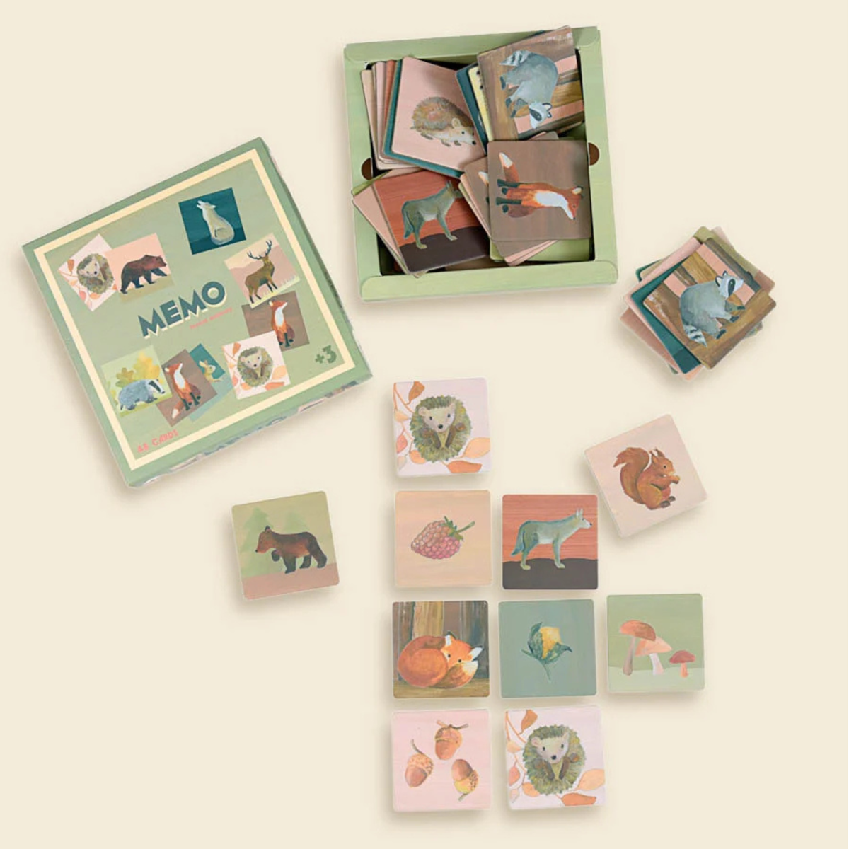 Jeu de mémoire de la forêt – Egmont Toys