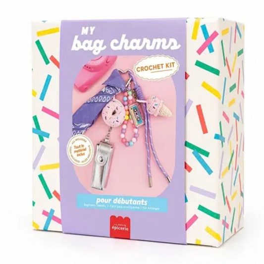 Kit crochet bijoux de sac Pop Mood - La Petite Épicerie