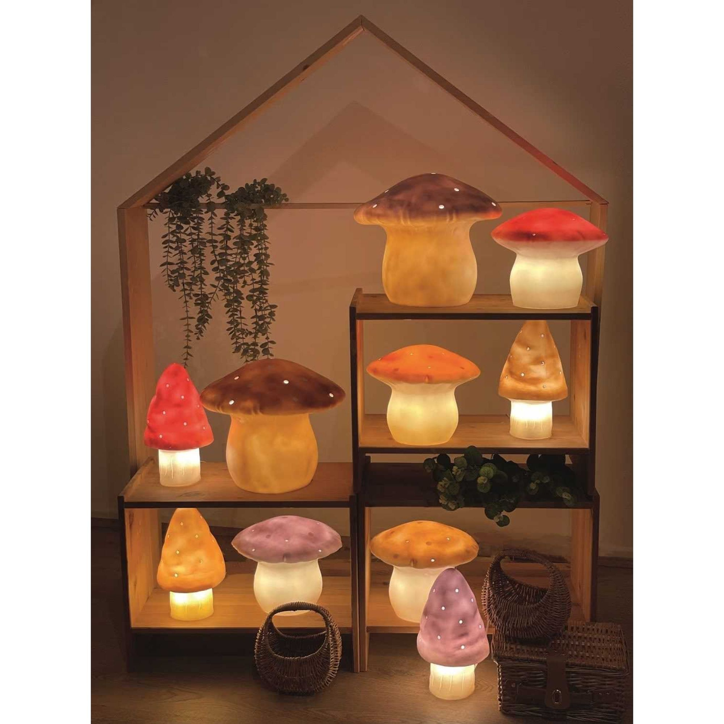 Lampe champignon grand modèle mokka - Egmont toys