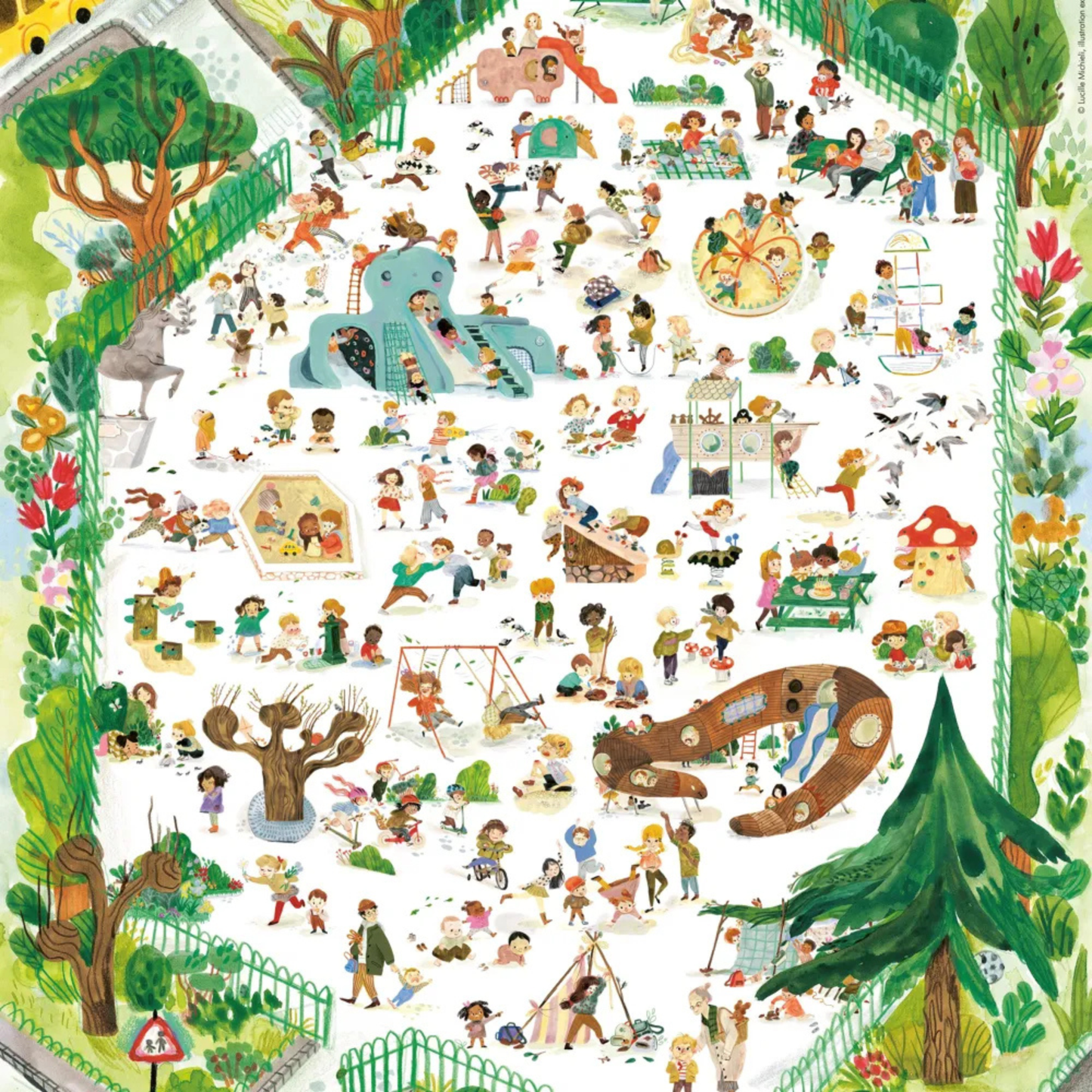 Au parc – Album jeunesse – L'Étagère du bas