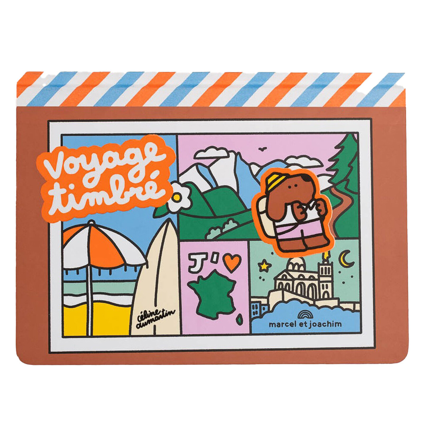 Livre enfant Voyage Timbré – Marcel & Joachim