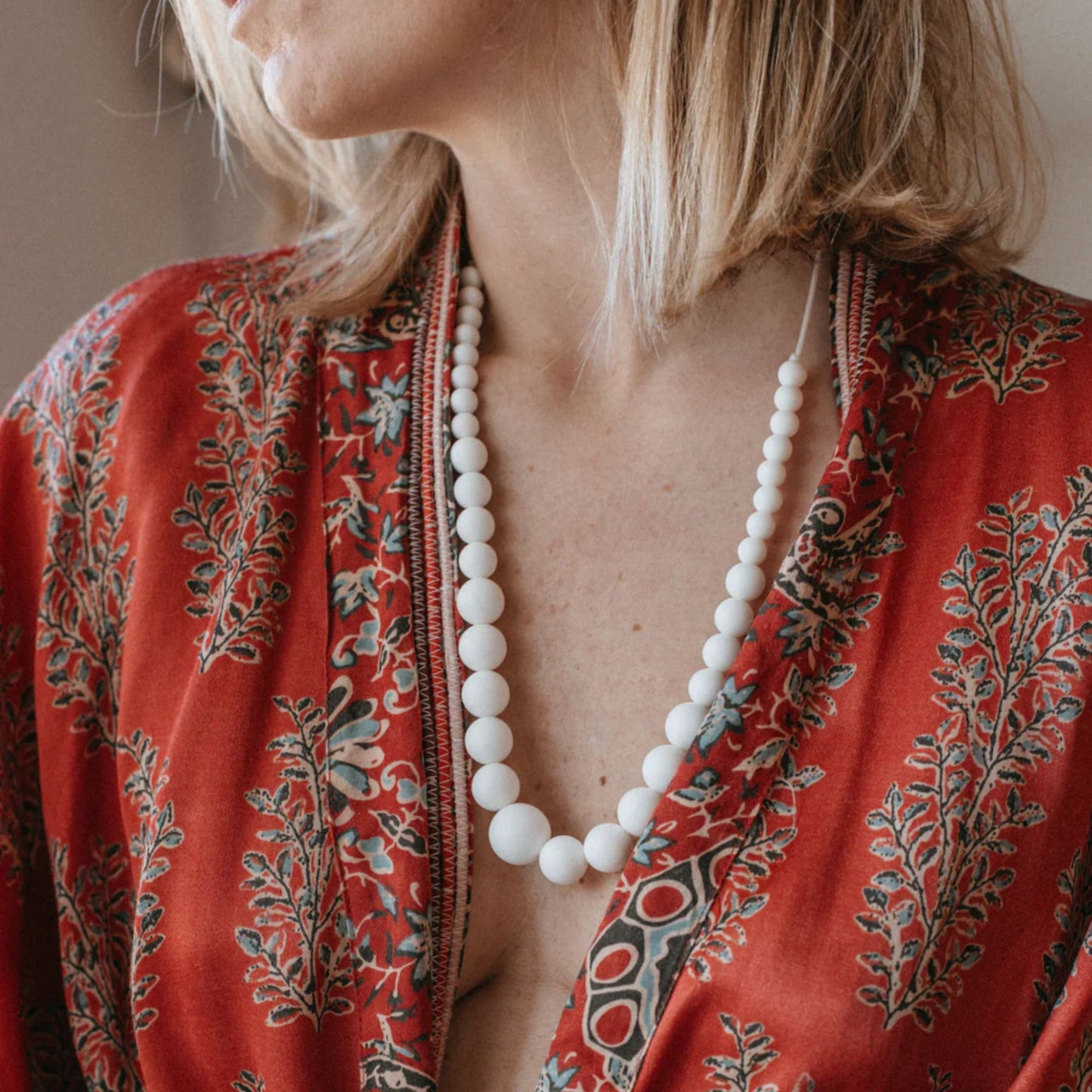 Collier allaitement, portage et de dentition - Minty Wendy