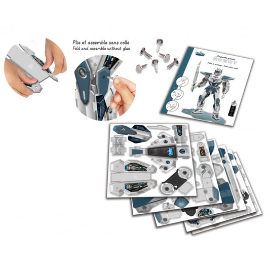 Maquette géante robot - Créa Lign'