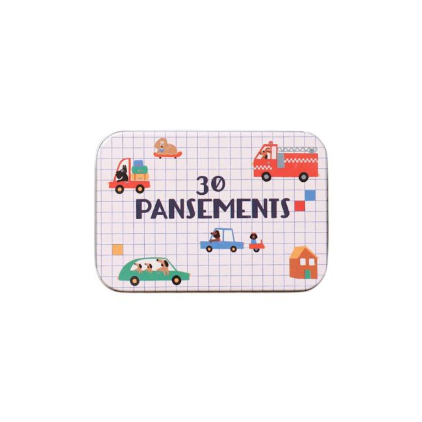 Boîte de 30 pansements véhicules et chiens - Le Petit Souk
