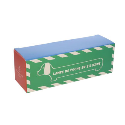 Lampe de poche en silicone enfant chien teckel - Le Petit Souk