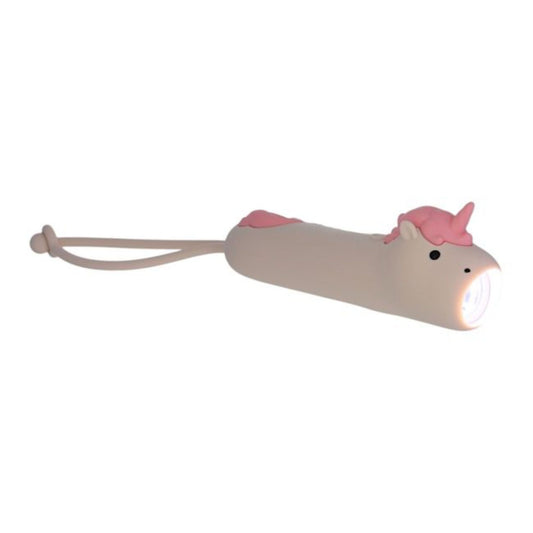 Lampe de poche en silicone enfant licorne - Le Petit Souk