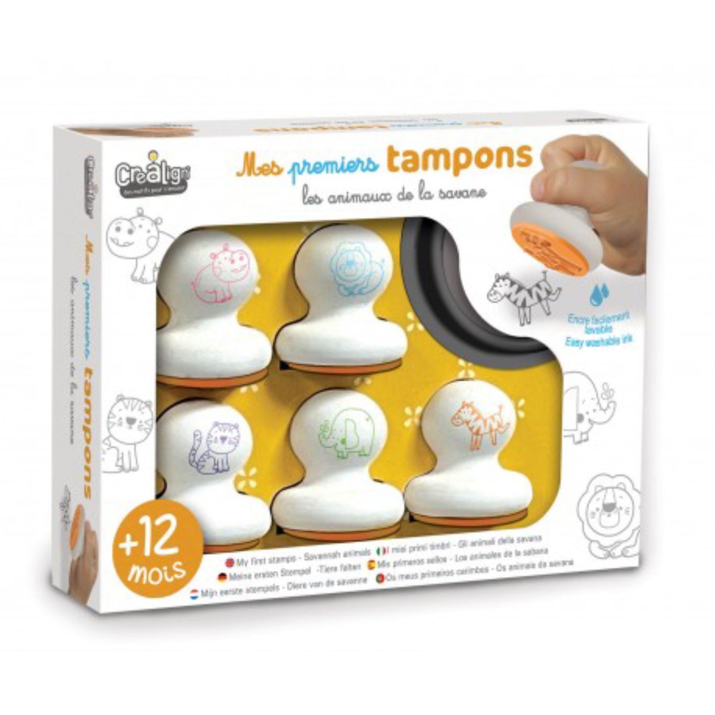 Mes premiers tampons - Créa Lign'