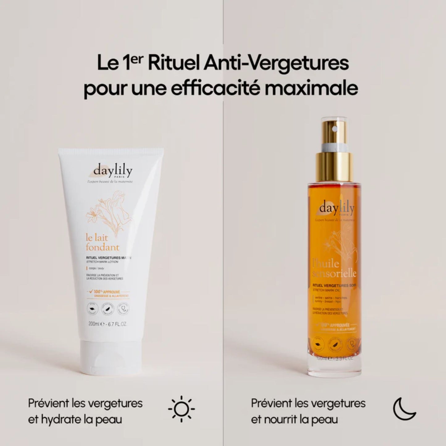 Coffret rituel vergetures - Daylily