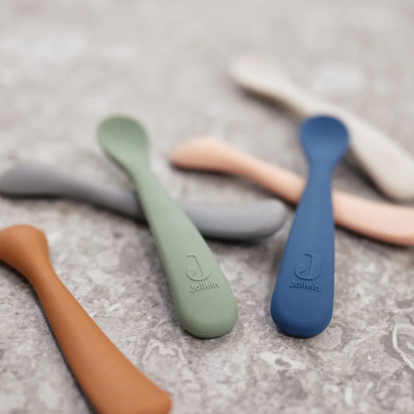 Cuillères souple silicone - Jollein