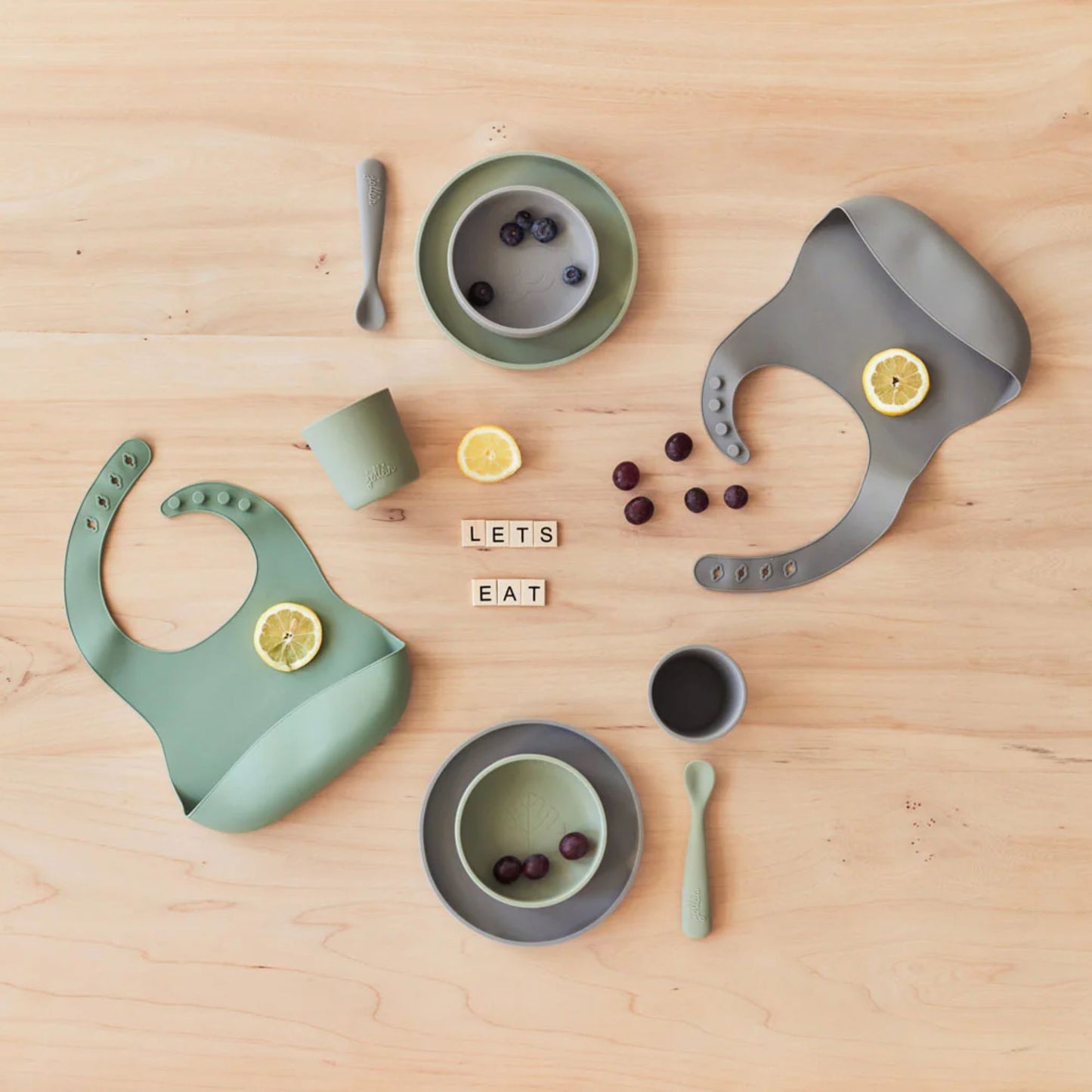 Coffret repas en silicone - Jollein
