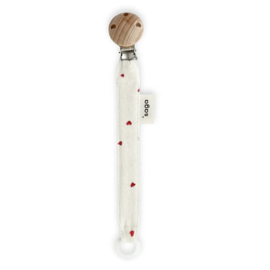 Attache-sucette en coton biologique - Pala - SAGA Copenhagen
