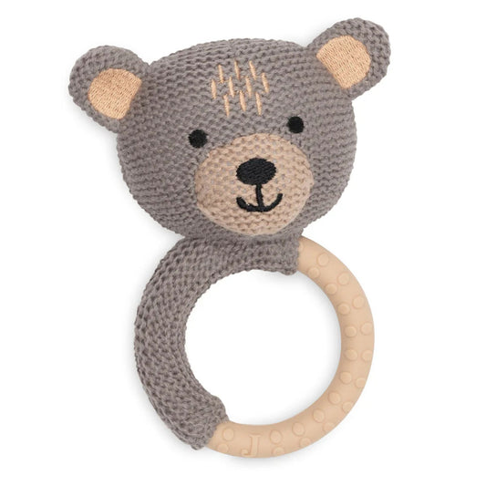 Hochet anneau de dentition Ours