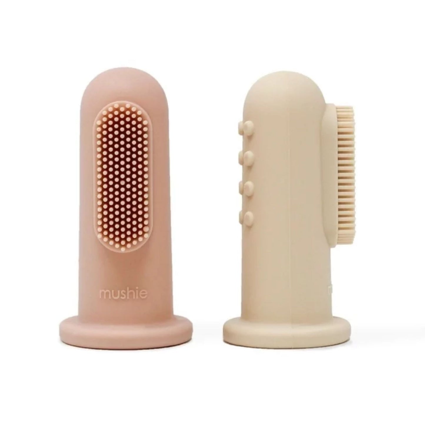 Lot de 2 brosses à dents à doigt - Mushie