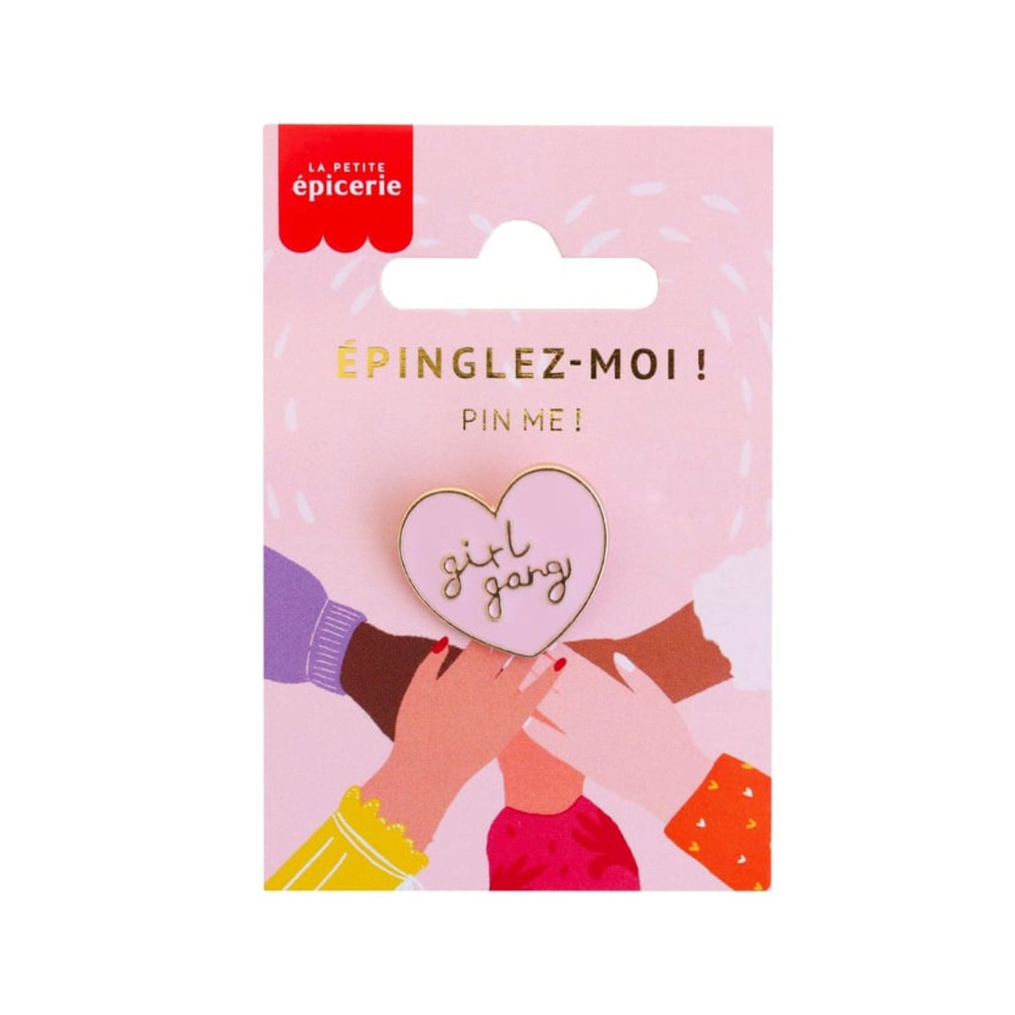 Broche Pin's Girl Gang - La Petite épicerie