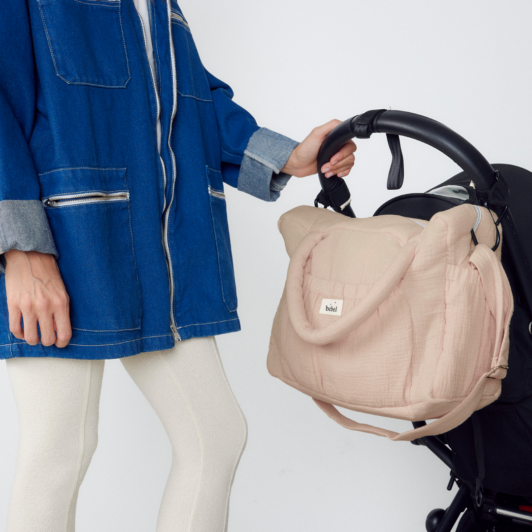 Sac à langer "Comme un bonbon" - Crème - Bebel