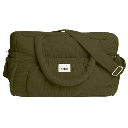 Sac à langer "Comme un bonbon" - Kaki - Bebel