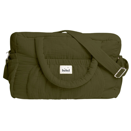 Sac à langer "Comme un bonbon" - Kaki - Bebel