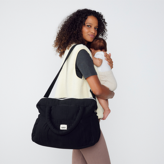 Sac à langer "Comme un bonbon" - Réglisse - Bebel