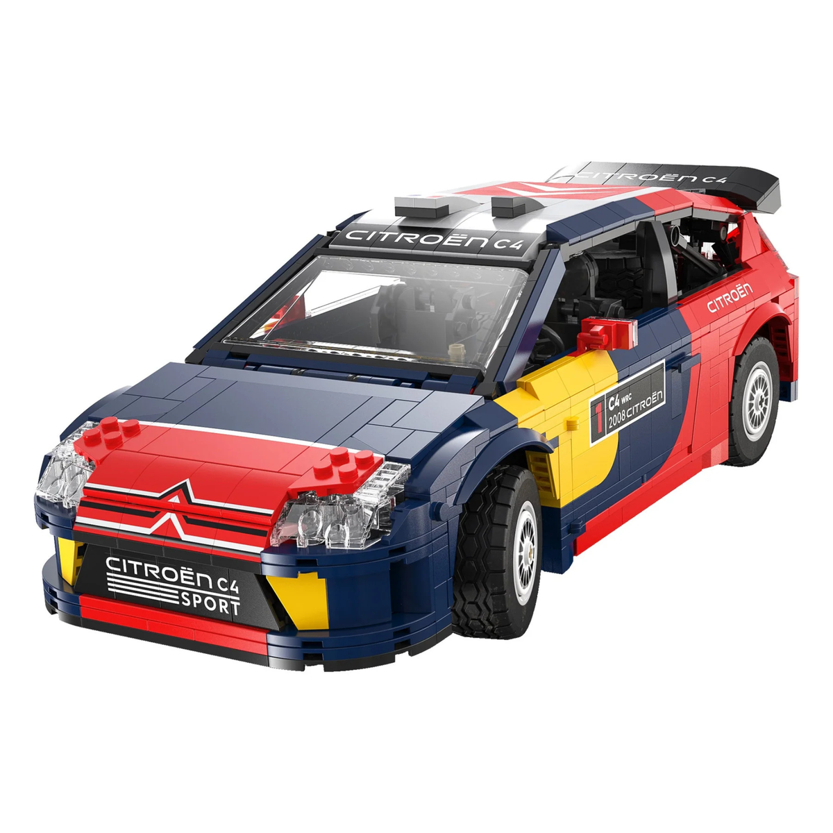 Citroën C4 WRC 2008 à construire – 1 569 pièces – CaDA