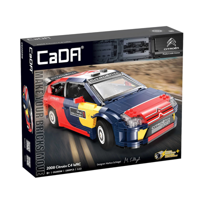 Citroën C4 WRC 2008 à construire – 1 569 pièces – CaDA