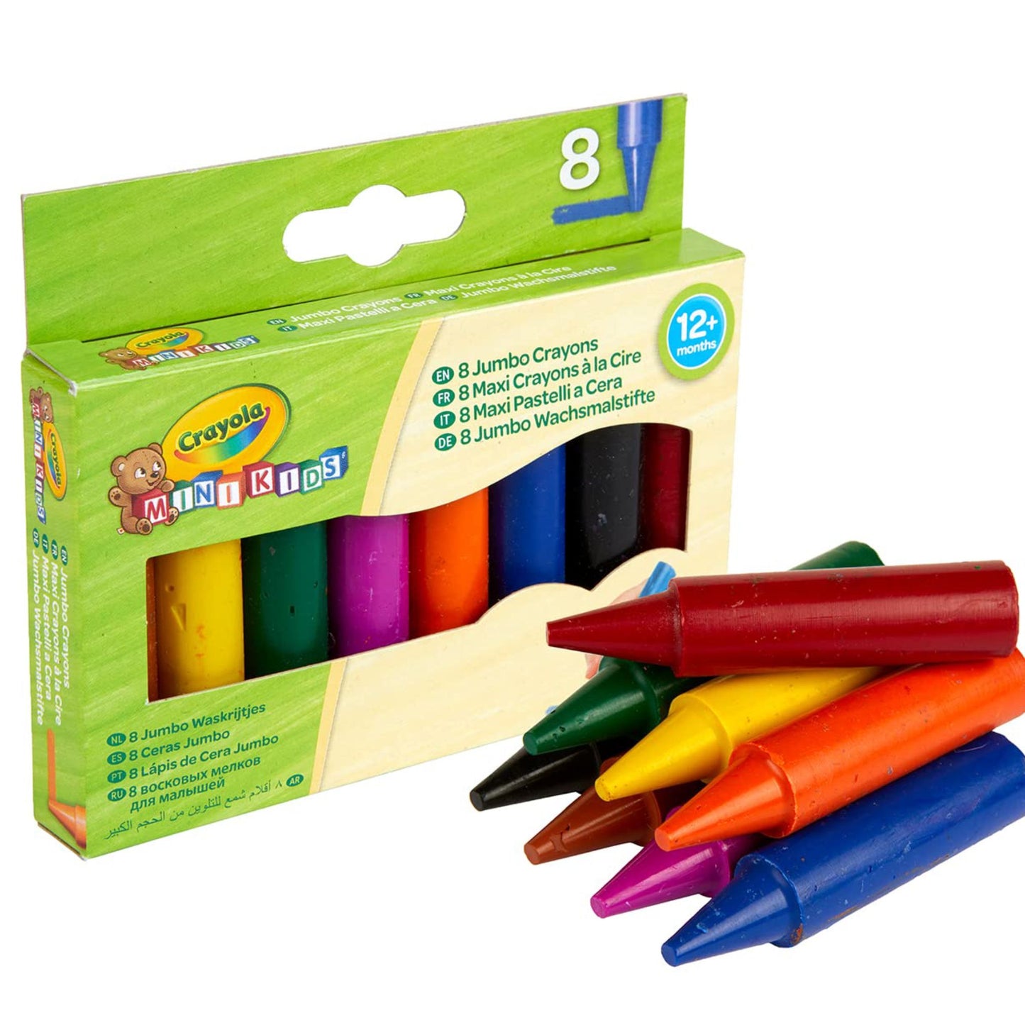 8 crayons de cire - Crayola