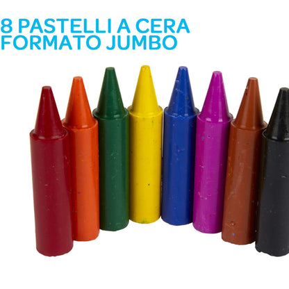 8 crayons de cire - Crayola