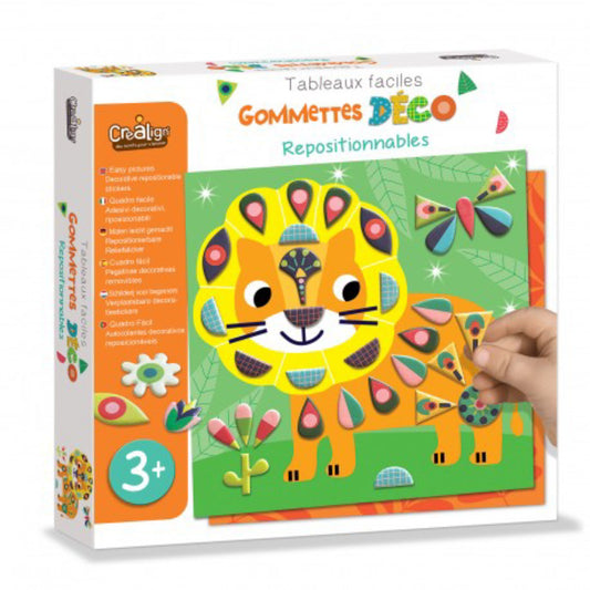 Gommettes Dans ma savane - Créa Lign’