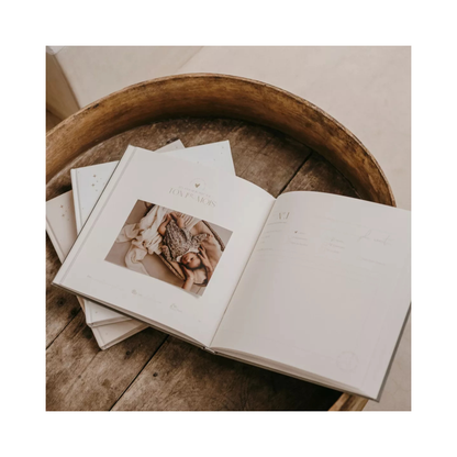 Livre de naissance - Petit Amour blanc