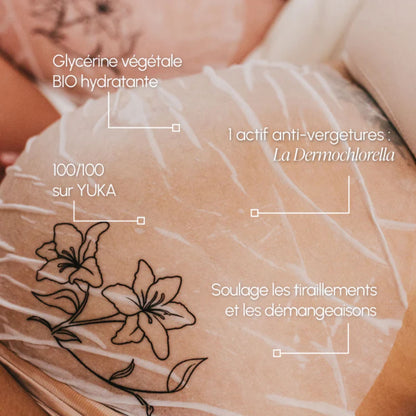 Masque tissu apaisant pour le ventre - Daylily