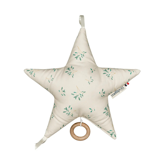 Peluche musicale Étoile Minibam Holiday "Light My Fire" pour bébé - Mellipou