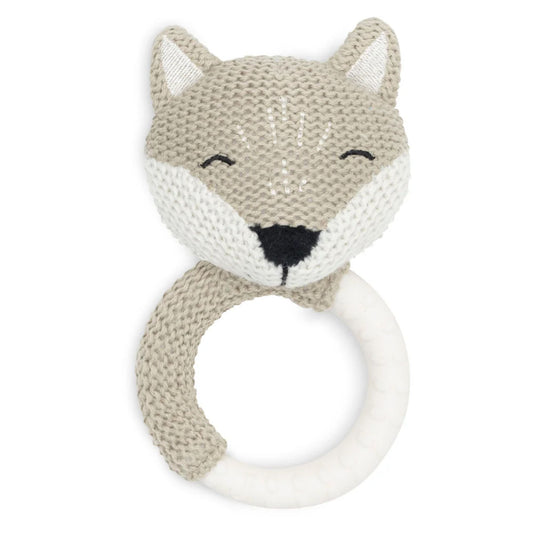Hochet anneau de dentition Renard