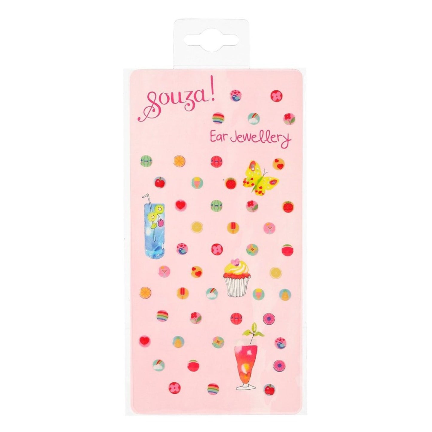 Boucles d'oreilles autocollantes - Souza