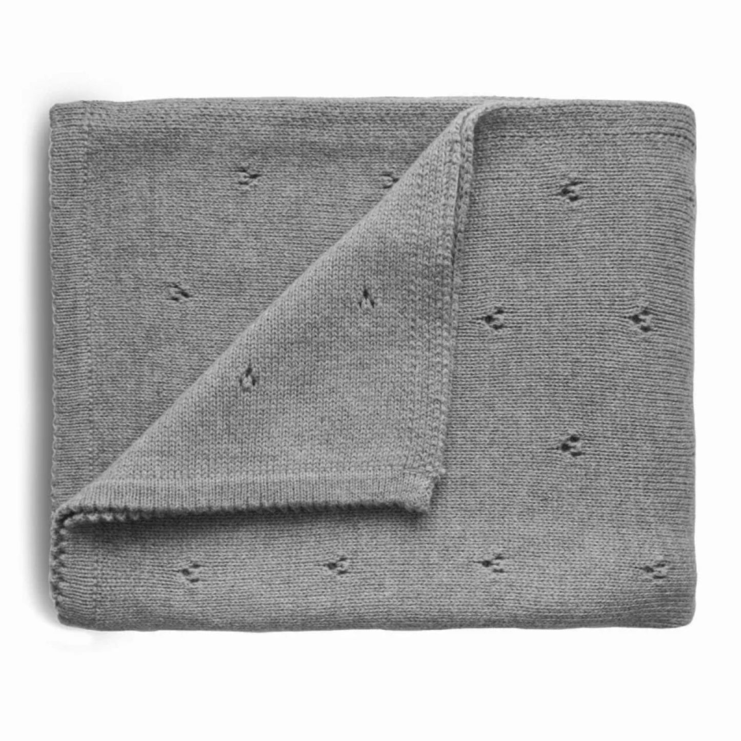 Couverture tricotée - Mushie