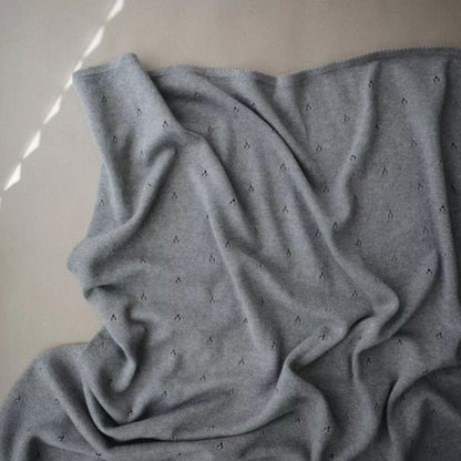 Couverture tricotée - Mushie