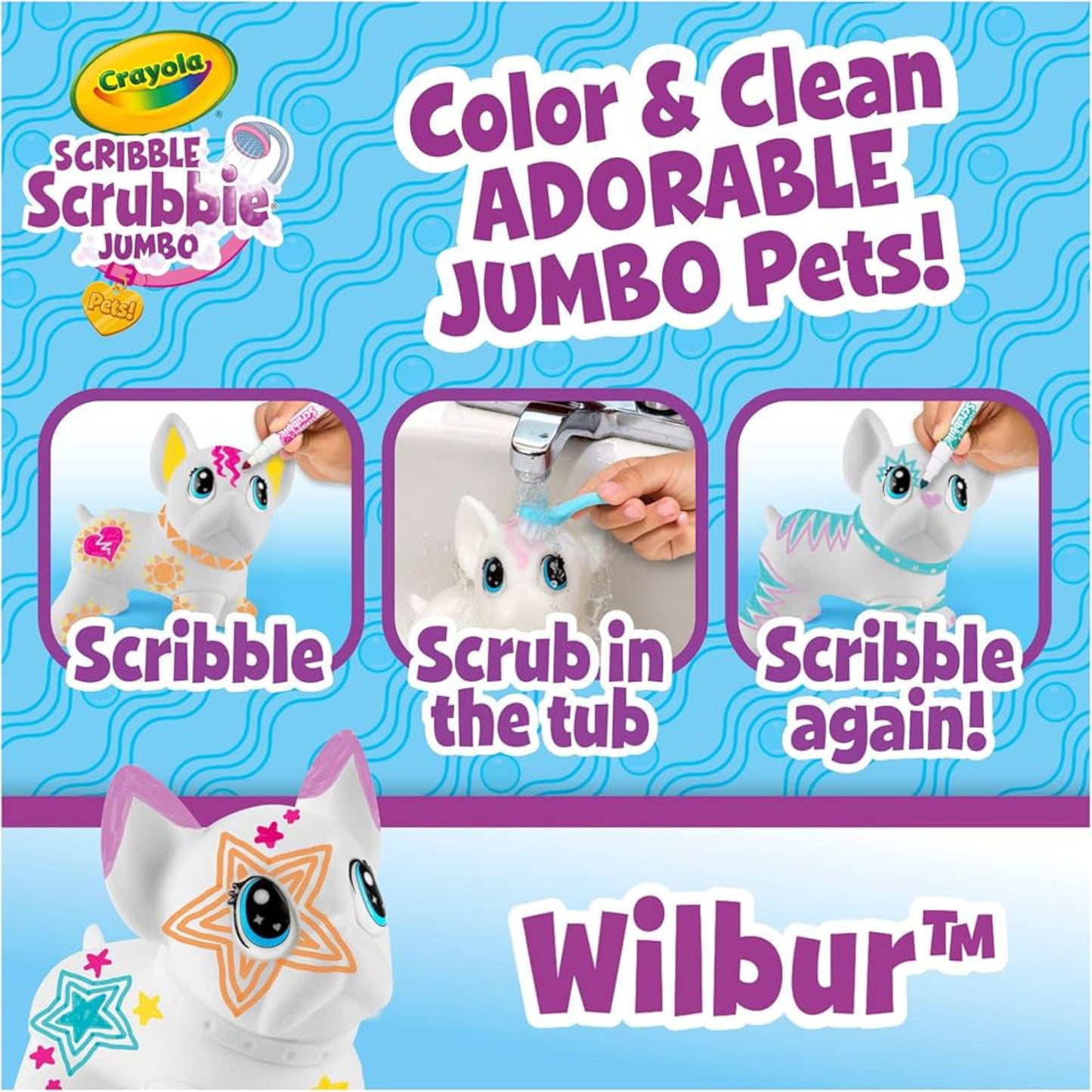 Washanimals - chien - Crayola
