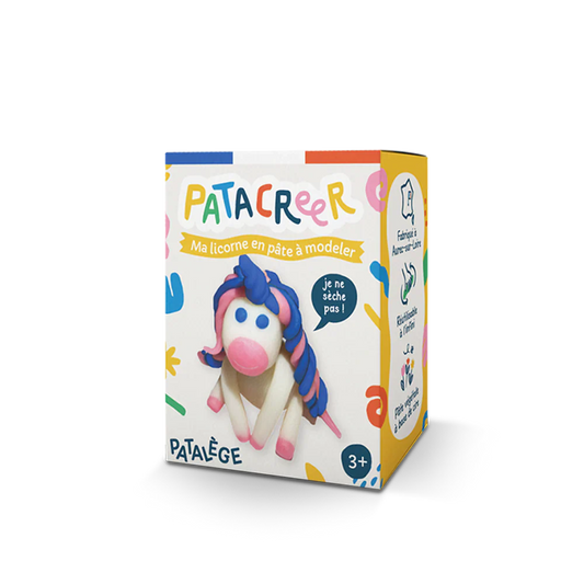 Kit PATACRÉER ma Licorne en pâte à modeler