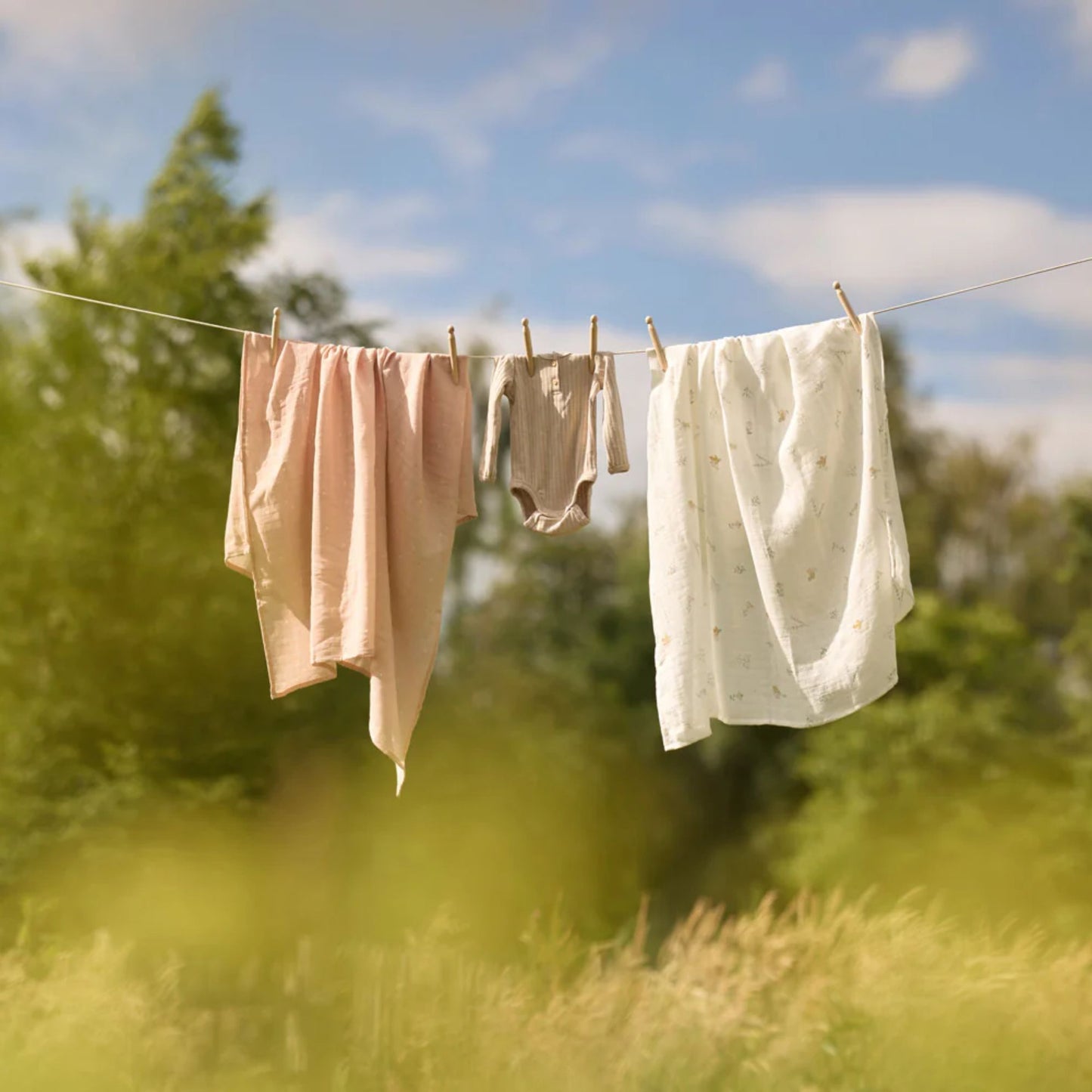 Lot de 3 langes en gaze de coton - Jollein