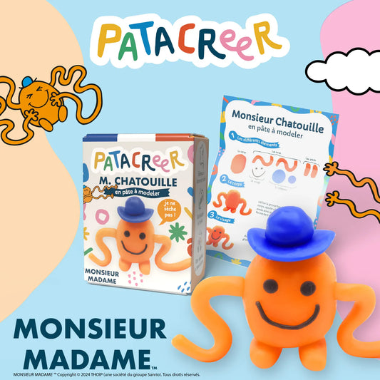 Kit PATACRÉER Mr CHATOUILLE en pâte à modeler