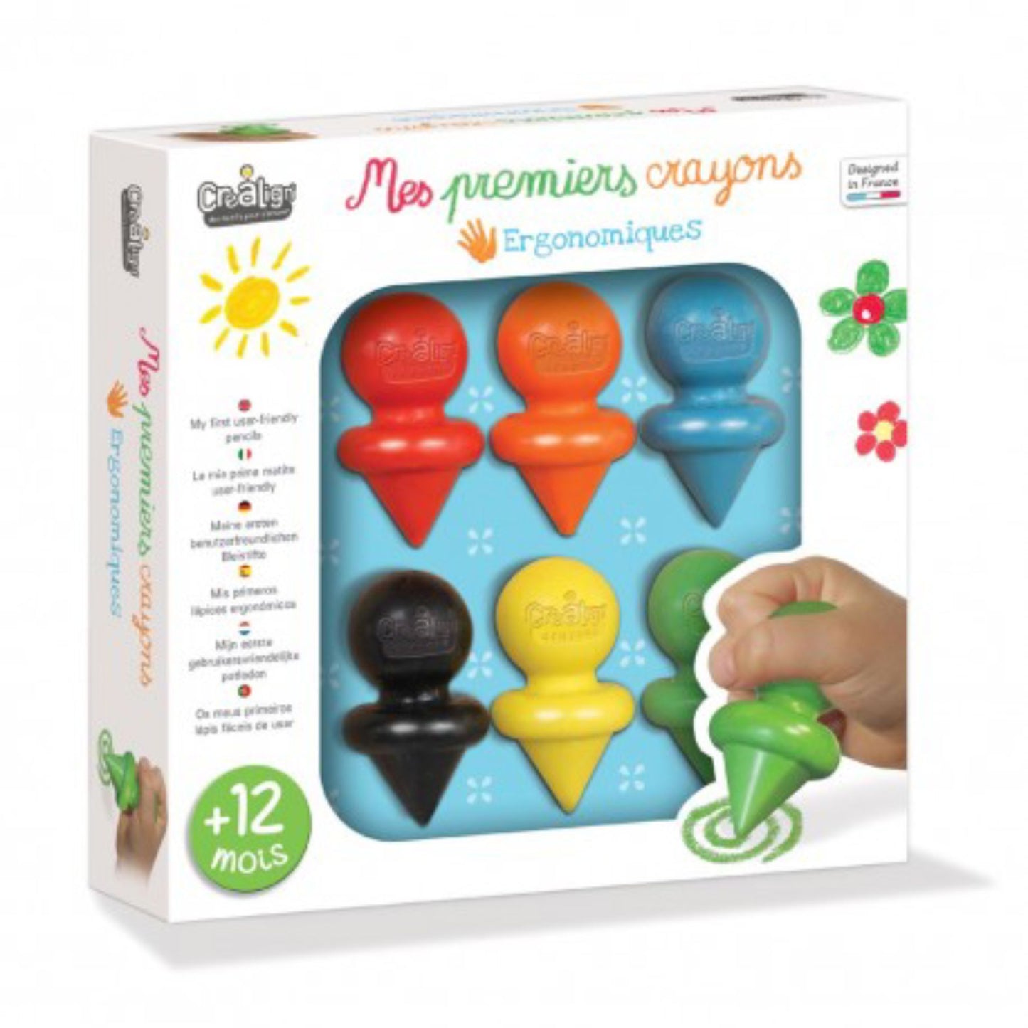 Mes premiers crayons - Créa Lign'