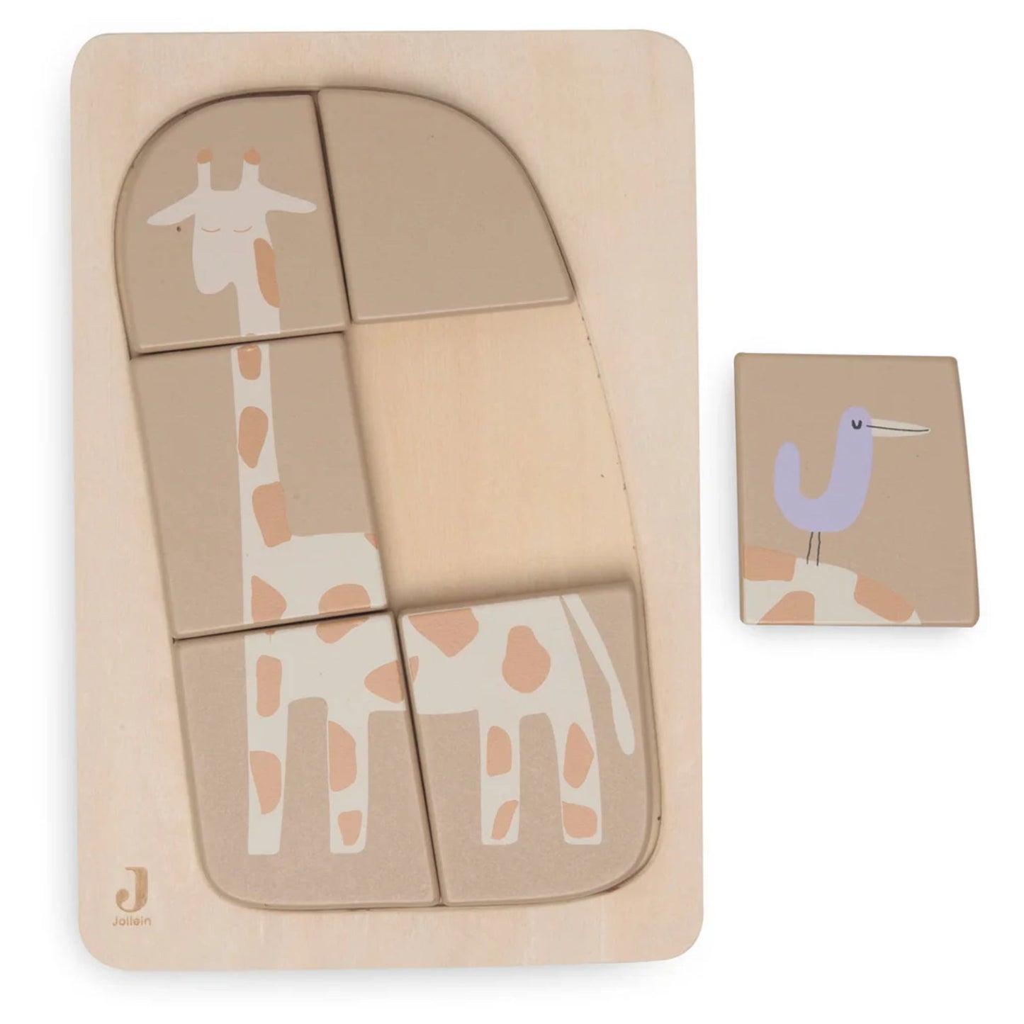 Puzzle en bois Girafe - Jollein